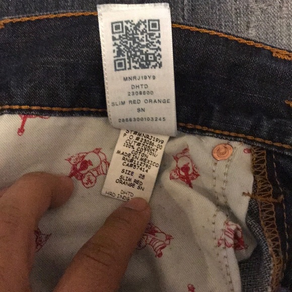 True religion jeans good condition size 28 -Slim- - Picture 8 of 8